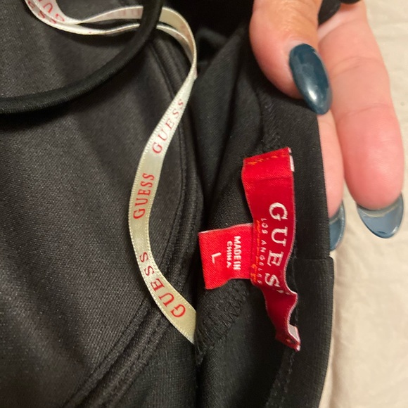 GUESS Little Black Dress Gold Zip Down - Picture 3 of 5